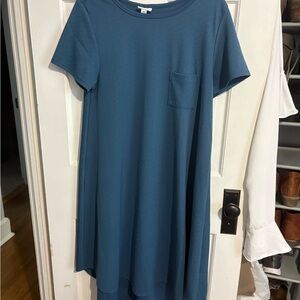 LuLaRoe Blue Short Sleeve dress.
